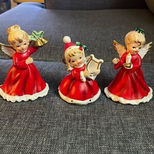 Napco Ware Christmas Angels, set of 3!
